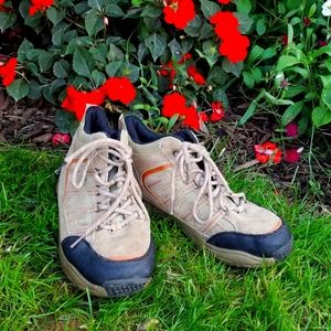 Boy's Brown with orange design Hikers.